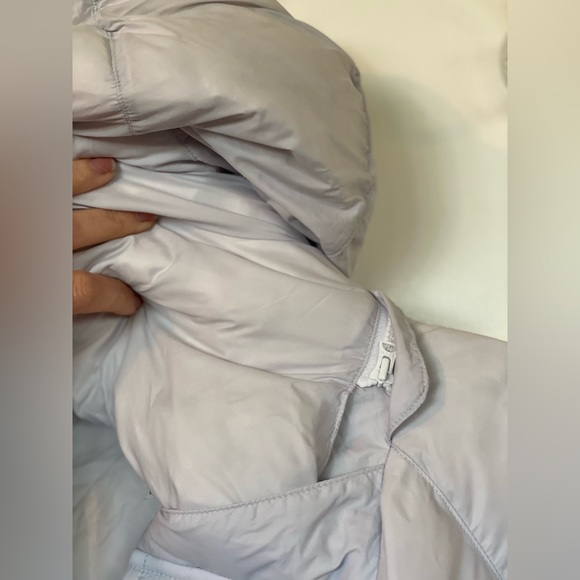 Nike x Sacai Mens down parka puffer jacket white gray Large - Picture 14 of 16